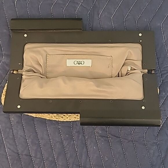 WOVEN CLUTCH BAG - Picture 3 of 3